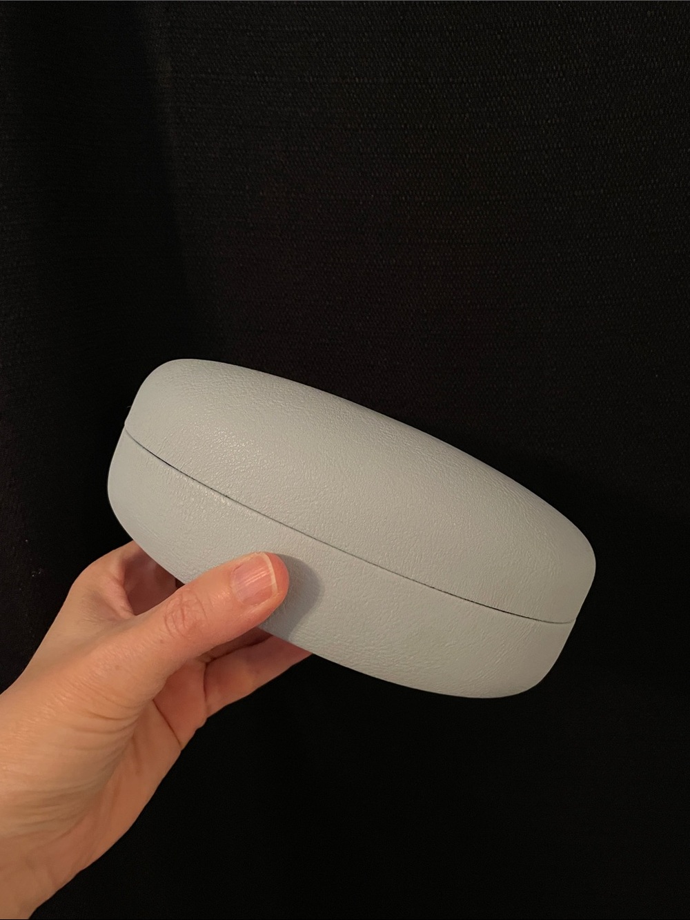 Women’s Sunglasses Case - Light Blue Protective Clamshell